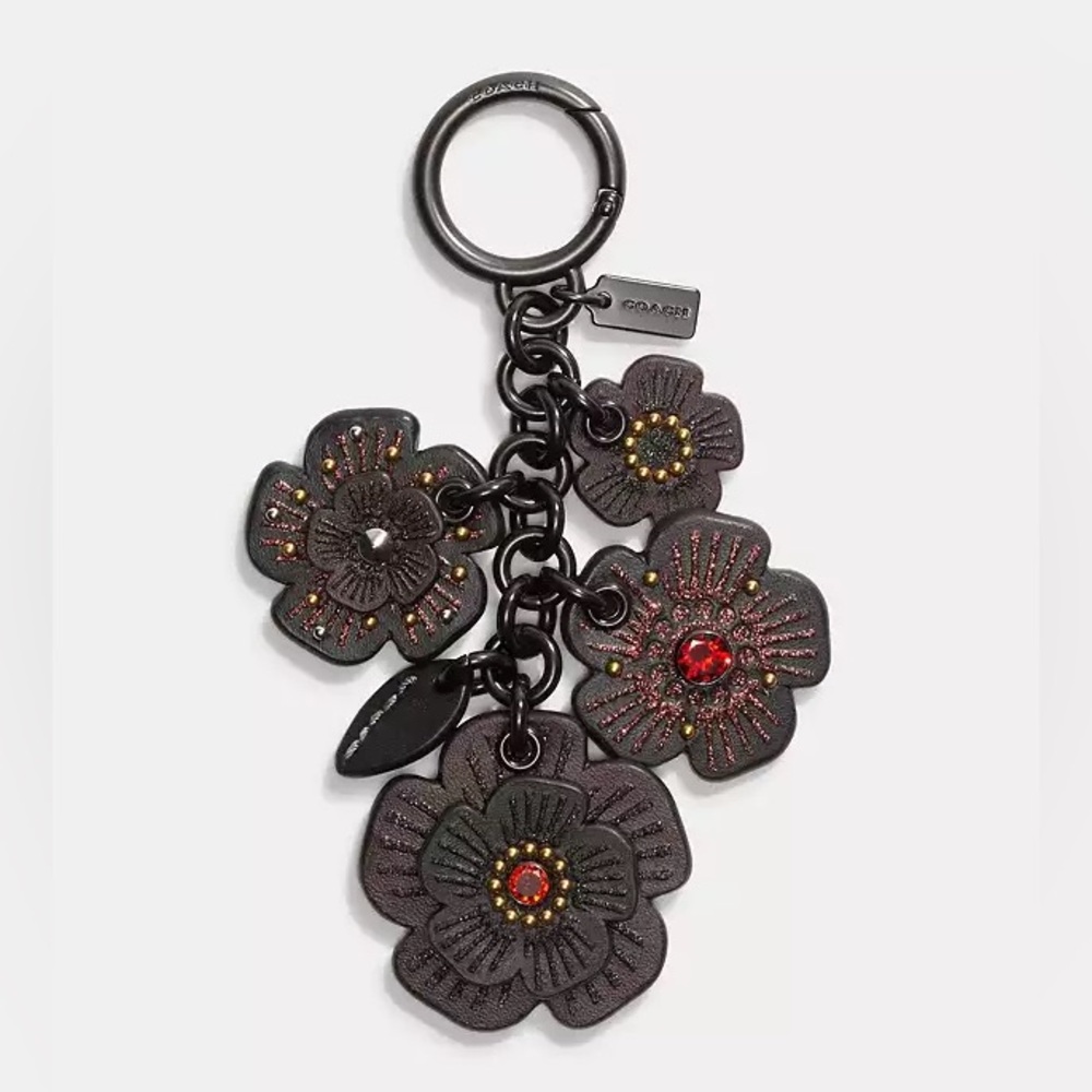 Tea Rose Bag Charm by Coach